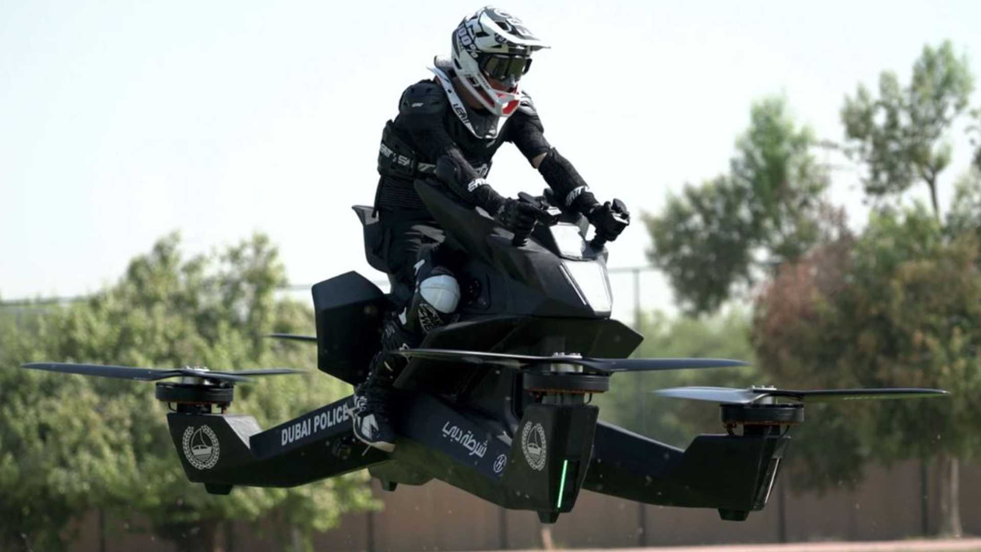 Dubai polisine uçan motosikletli birim geliyor