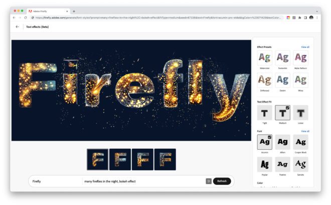 Firefly text effects copy 3